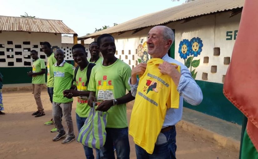 Missão em Cacine, na Guiné-Bissau